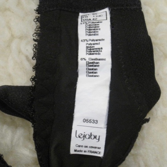 Maison Lejaby Labell Underwire Lace Bra - Picture 8 of 9